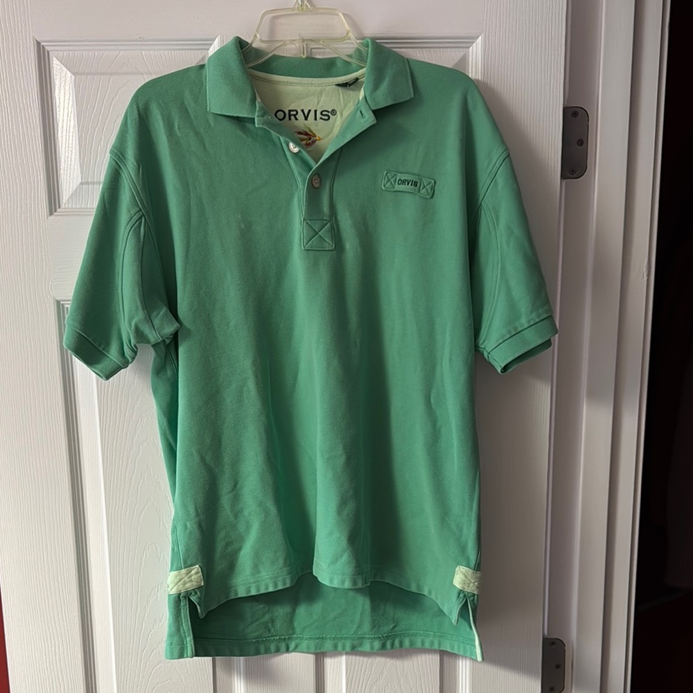 Orvis Green Men's Polo Shirt